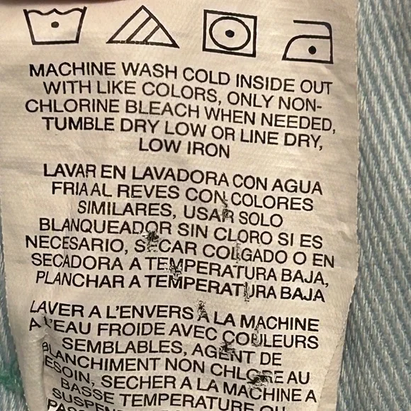 Lee Relaxed fit high-rise jean shorts, M - Picture 5 of 7